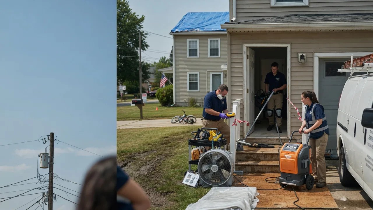 Water Damage Repair in Palmyra, IN near me